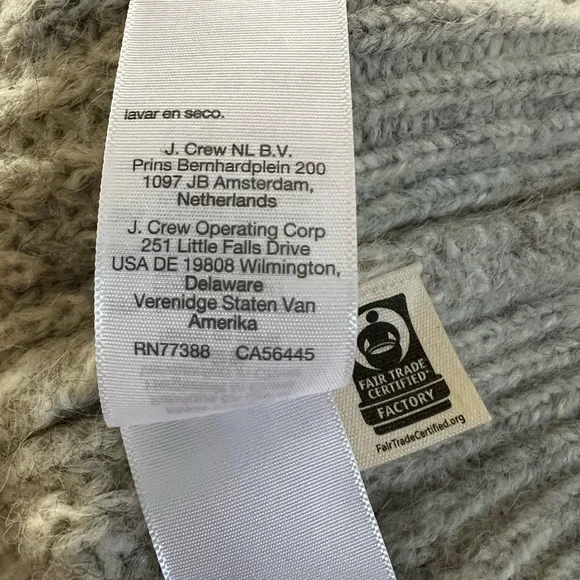 Madewell Wool-Blend Wedge Sweater in Light Beige Size XXS - Picture 10 of 10